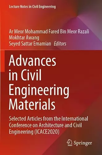 Advances in Civil Engineering Materials cover