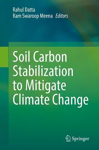 Soil Carbon Stabilization to Mitigate Climate Change cover