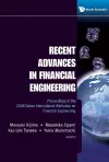 Recent Advances In Financial Engineering - Proceedings Of The 2008 Daiwa International Workshop On Financial Engineering cover