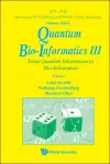 Quantum Bio-informatics Iii: From Quantum Information To Bio-informatics cover