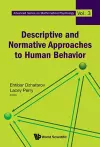 Descriptive And Normative Approaches To Human Behavior cover
