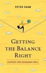 Getting the Balance Right cover