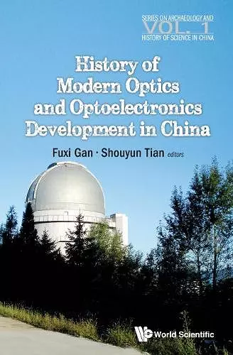 History Of Modern Optics And Optoelectronics Development In China cover