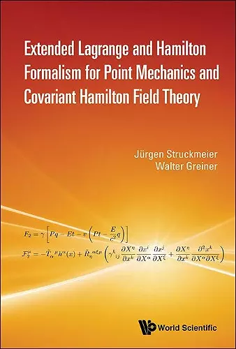 Extended Lagrange And Hamilton Formalism For Point Mechanics And Covariant Hamilton Field Theory cover