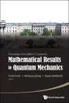 Mathematical Results In Quantum Mechanics - Proceedings Of The Qmath12 Conference (With Dvd-rom) cover