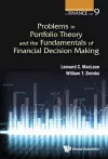 Problems In Portfolio Theory And The Fundamentals Of Financial Decision Making cover