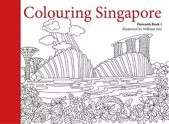 Colouring Singapore Postcard cover