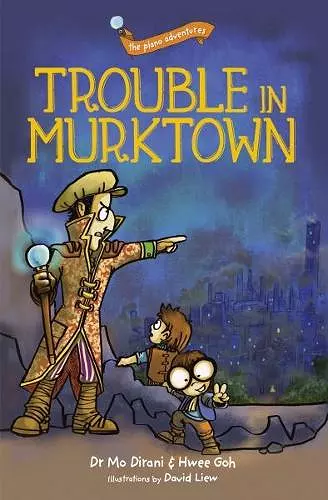 the plano adventures: Trouble in Murktown cover