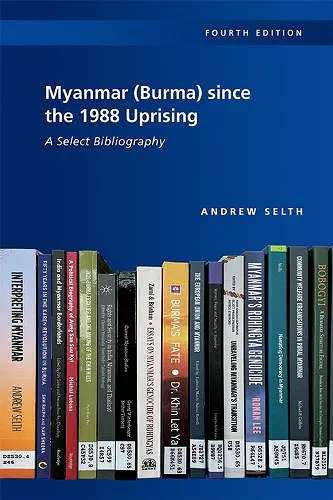 Myanmar (Burma) since the 1988 Uprising cover