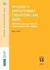 Widodo's Employment Creation Law, 2020 cover