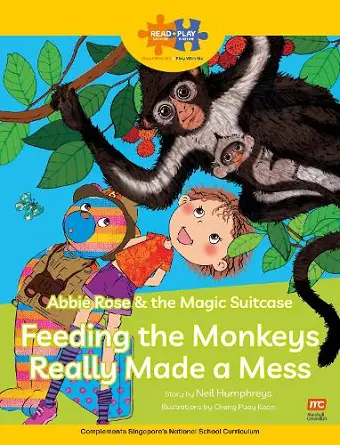 Read + Play Social Skills Bundle 3 - Feeding the Monkeys  Really Made a Mess cover