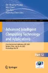 Advanced Intelligent Computing Technology and Applications cover