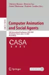 Computer Animation and Social Agents cover