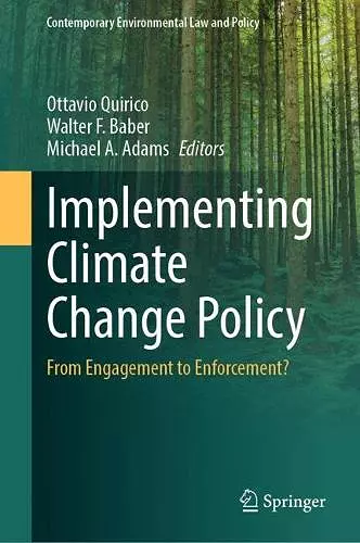 Implementing Climate Change Policy cover