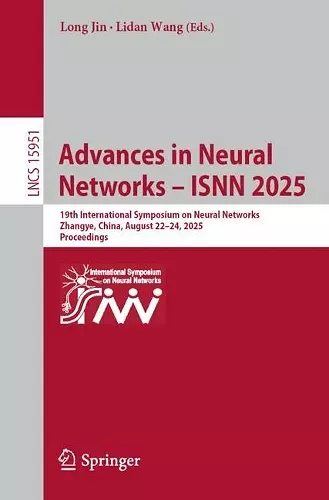 Advances in Neural Networks – ISNN 2025 cover
