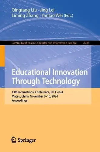 Educational Innovation Through Technology cover