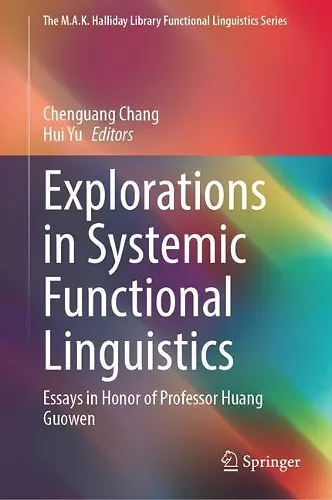 Explorations in Systemic Functional Linguistics cover