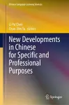 New Developments in Chinese for Specific and Professional Purposes cover