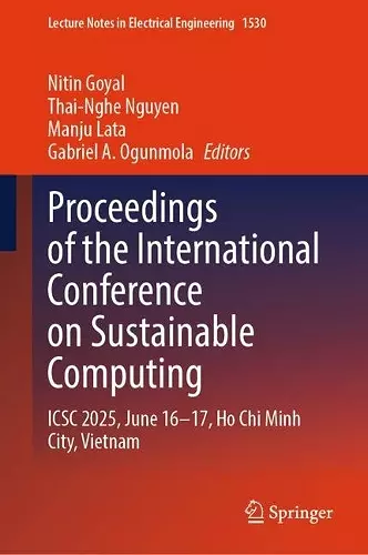 Proceedings of the International Conference on Sustainable Computing cover