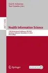 Health Information Science cover