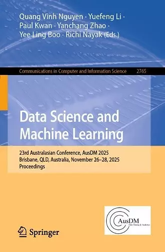 Data Science and Machine Learning cover