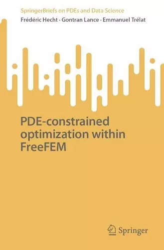 PDE-constrained optimization within FreeFEM cover