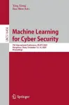 Machine Learning for Cyber Security cover
