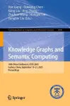 Knowledge Graphs and Semantic Computing cover