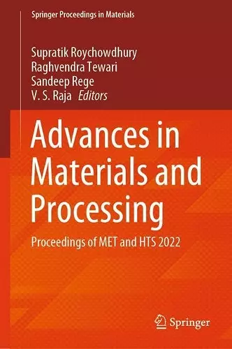 Advances in Materials and Processing cover