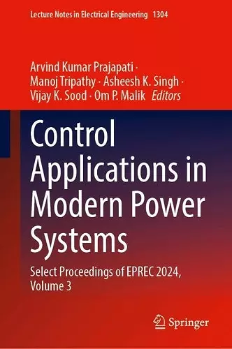 Control Applications in Modern Power Systems cover