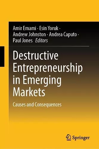 Destructive Entrepreneurship in Emerging Markets cover