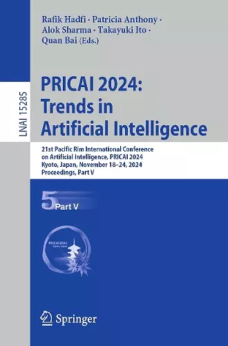 PRICAI 2024: Trends in Artificial Intelligence cover