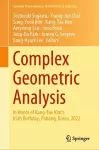Complex Geometric Analysis cover