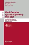 Web Information Systems Engineering – WISE 2024 cover