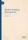 Modern Business Management cover