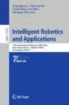 Intelligent Robotics and Applications cover