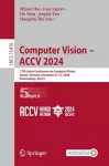 Computer Vision – ACCV 2024 cover
