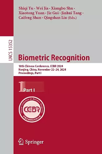 Biometric Recognition cover
