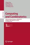 Computing and Combinatorics cover