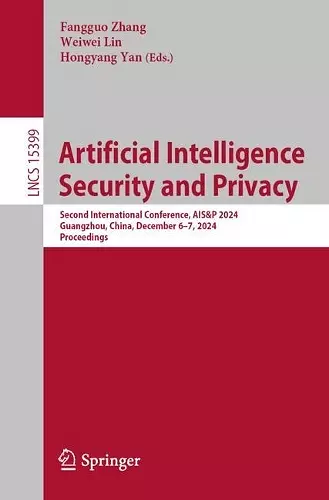Artificial Intelligence Security and Privacy cover