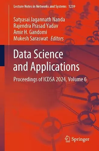 Data Science and Applications cover