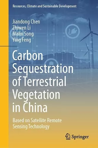 Carbon Sequestration of Terrestrial Vegetation in China cover