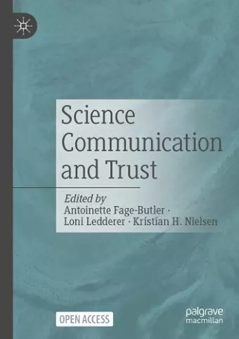 Science Communication and Trust cover