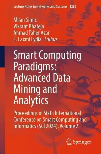 Smart Computing Paradigms: Advanced Data Mining and Analytics cover