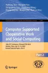 Computer Supported Cooperative Work and Social Computing cover