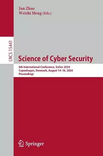 Science of Cyber Security cover
