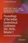 Proceedings of the Indian Geotechnical Conference (IGC 2024), Volume 1 cover
