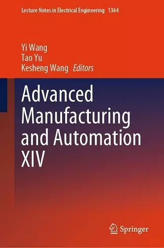 Advanced Manufacturing and Automation XIV cover