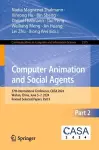 Computer Animation and Social Agents cover