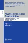 Advances in Brain Inspired Cognitive Systems cover